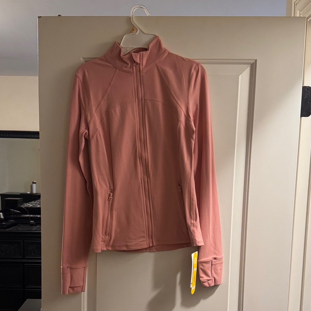 Pink Full-Zip Jacket